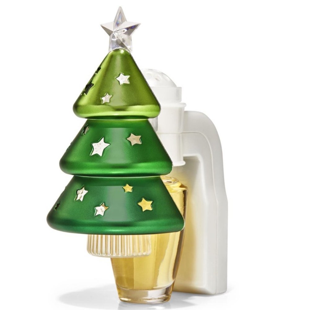 Bath & Body Works Ombre Christmas Tree Nightlight Wallflowers Fragrance Plug-In